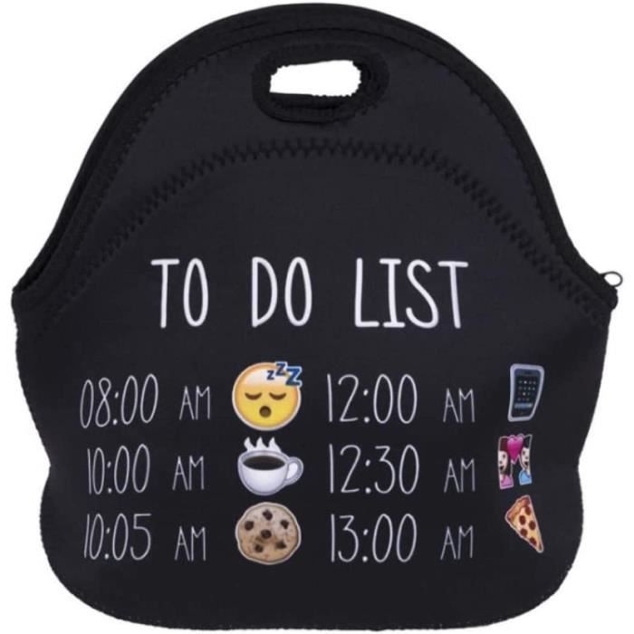 Freesiom Sac Isotherme Repas Lunch Box à Déjeuner Femme Enfant Fille