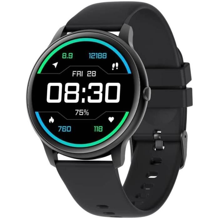 fremtudmy Montre Connectée Ronde Homme Smartwatch, 1.39''Smart