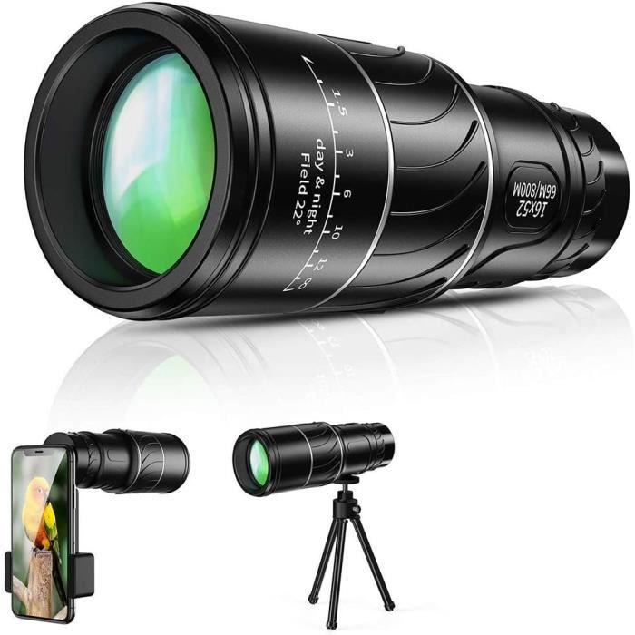 Acheter Télescope monoculaire professionnel HD 10-300x40, jumelles portables puissantes, Zoom BAK4-Prism de haute qualité, étanche pour le Camping