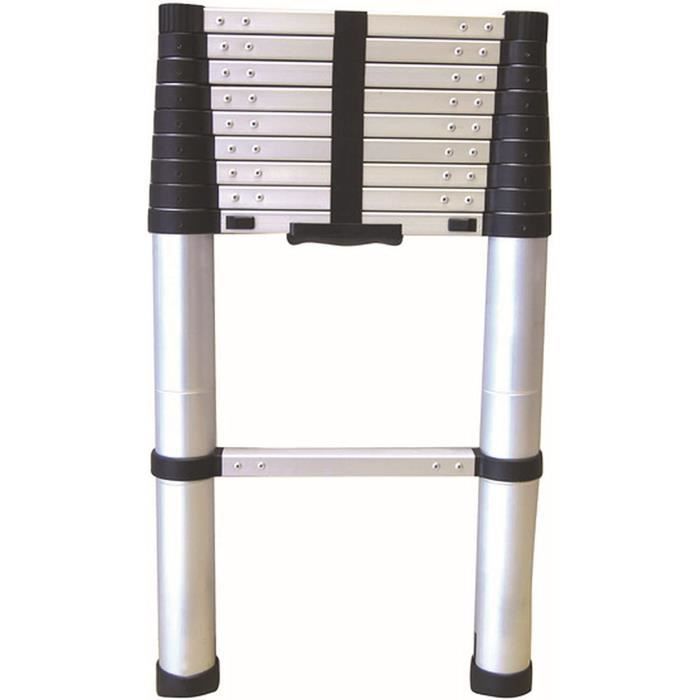 StepX I Echelle Telescopique Pliable en Aluminium, 82 cm a 2,90 m I 10 ...