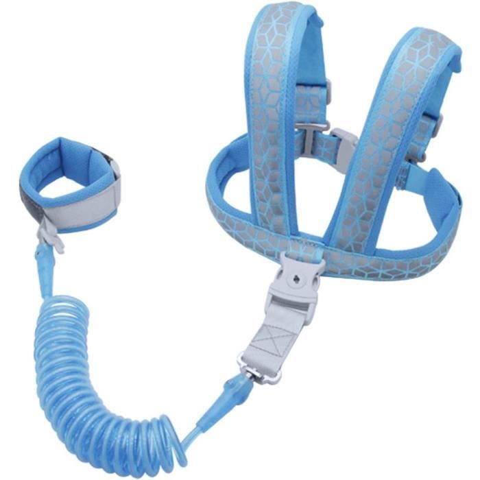 Harnais De Marche Et Laisse Anti-Perte 2 En 1 Pour Bébé - Ceinture De Sécurité Enfant 1 à 5 Ans