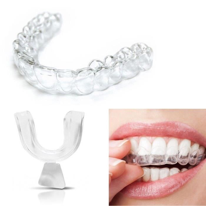 4 pièces Silicone nuit protège dents nettoyage des dents meulage dentaire  morsure aide au sommeil blanchiment *ES14131 - Cdiscount Au quotidien