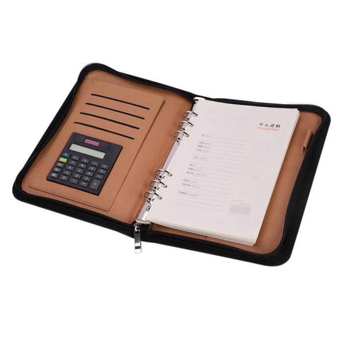 Porte document bloc note hotsell