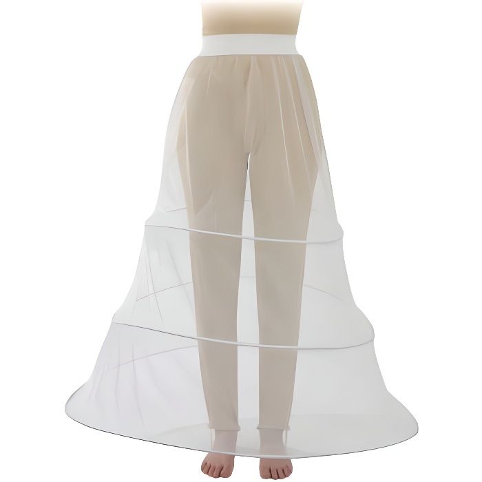 Jupon Blanc 3 Cerceaux