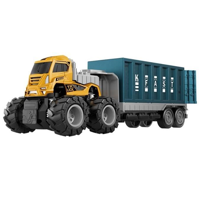 Camion Grue Jouet Alliage Avec Bras - Camion Construction Enfant Friction - Garçon Fille