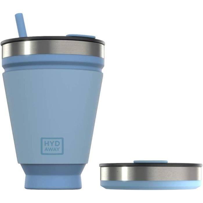 Porte-Gobelet Portable Pour 4 Tasses - Tissu Oxford, Pliable, Avec Poignée Et Séparateurs - Idéal Voyage, Plage, Pique-nique, Livraison