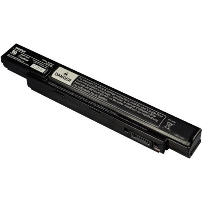 BROTHER Batterie d'imprimante Lithium Ion PA-BT-002 - Pour PocketJet PJ-722, PJ-723, PJ-762, PJ-763, PJ-763MFi, PJ-773