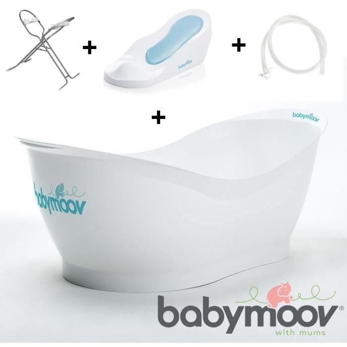 Babymoov Transat Aquasoft Baignoire Blanche Et Pied Aquanest Avec Tube De Vidange Cdiscount Puericulture Eveil Bebe
