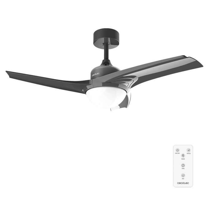 Cecotec Ventilateur de plafond EnergySilence Aero 470 Gris - Cecotec