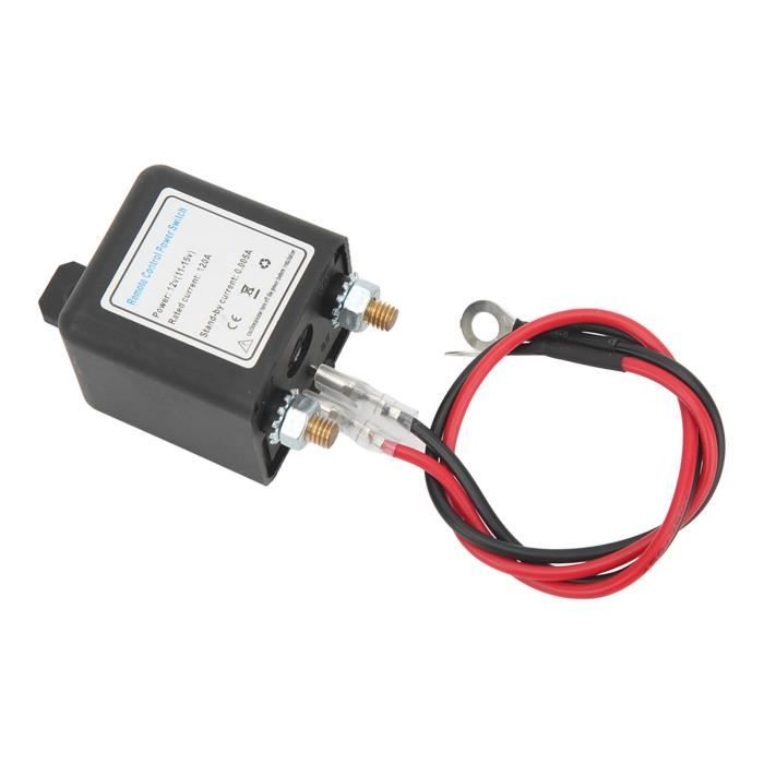 Interrupteur De Déconnexion Batterie 100A 12V - Coupe-circuit Voiture/camping-car, Laiton étanche, Clé Amovible