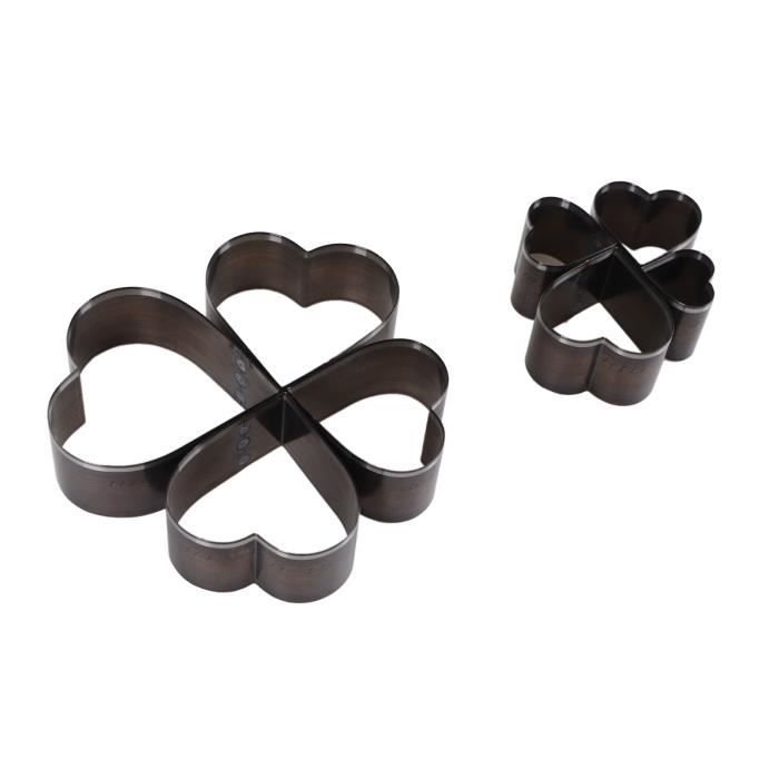 Matrices De Découpe Cuir En Forme De Fleur - 3 Tailles (1.2, 2, 2.8 Pouces) | Acier Allié, Coupe Nette | Pour DIY, Maroquinerie, Créations