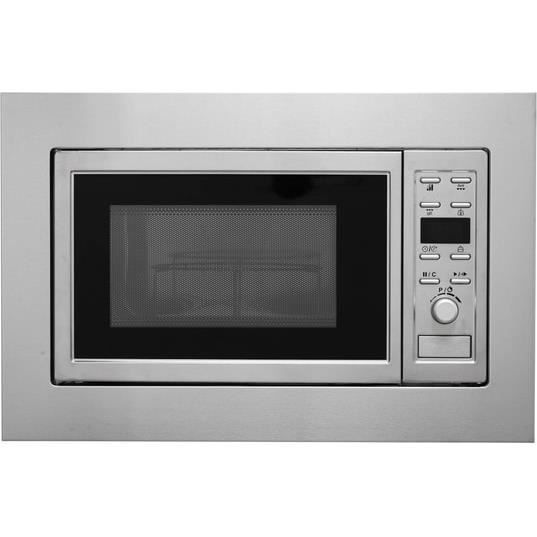 CLIMATEK Micro ondes Grill Encastrable MWO67S 25 litres Gril Niche 38 cm - Climatec