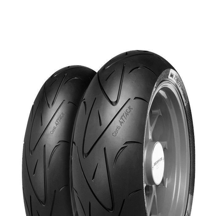 CONTINENTAL 190/50 ZR17 73W CSA Pneu Moto Route