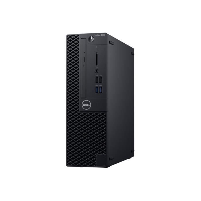 Vente Ordinateur de bureau DELL OptiPlex 3060 - SFF - 1 x Core i5 8500 / 3 GHz - RAM 8 Go - SSD 256 Go - Graveur de DVD - UHD Graphics 630 - GigE pas cher Vente Ordinateur de bureau DELL OptiPlex 3060 - SFF - 1 x Core i5 8500 / 3 GHz - RAM 8 Go - SSD 256 Go - Graveur de DVD - UHD Graphics 630 - GigE pas cher
