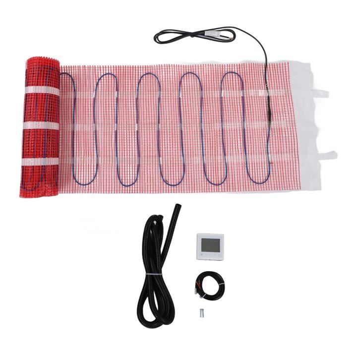Système Chauffage Au Sol QuietWarmth QWARM3x5F240 – 5 Pi X 36 Po, Film Carbone, 240V