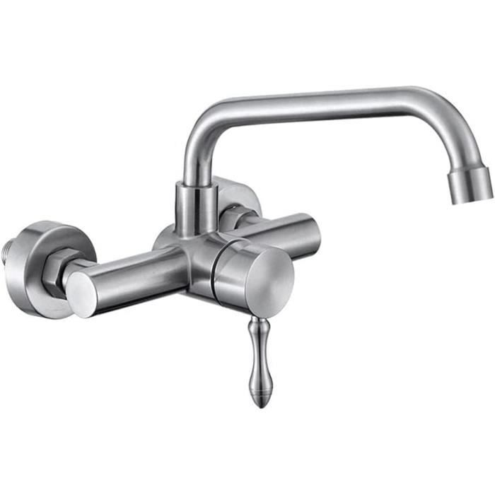 ROBINET DE JARDIN Mural Facile à Installer Avec Contrôle Unique De L