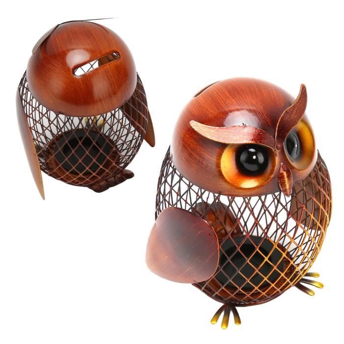 STATUE DE JARDIN en forme de hibou, Sculpture ornementale pour Table de EUR 44,76 - FR