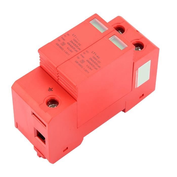 Parafoudre Combiné Bipolaire 20KA-40KA Pour Courant Continu 1000V - Neuf