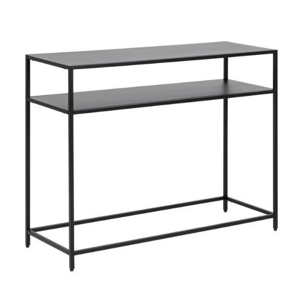 table console - emob - nebas - métal thermolaqué - noir - 100x35x79 cm