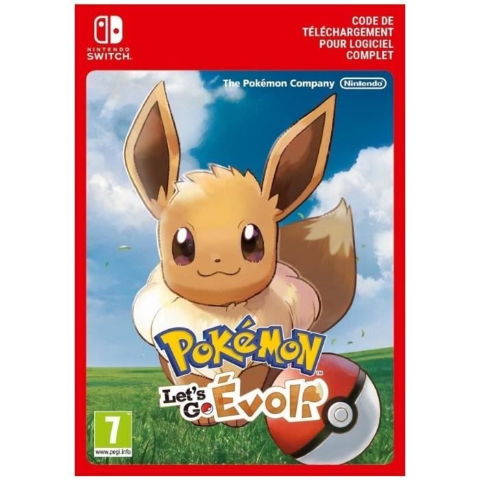 Pokémon: Let' Go Évoli • Code de téléchargement pour Nintendo Switch