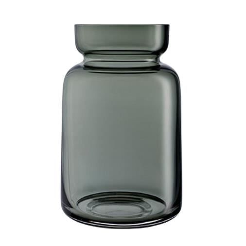 Eva Solo vase Silhouette 18,5 x 12 cm verre gris/transparent