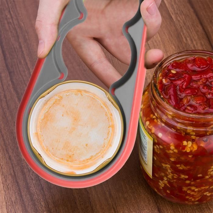 Lot De 2 Ouvre-bocaux En Acier Inoxydable Pour Les Mains