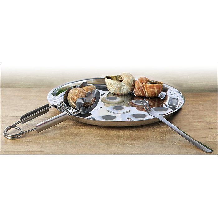Lot De 4 Pinces à Escargots Fackelmann - Couvert - Ménagère
