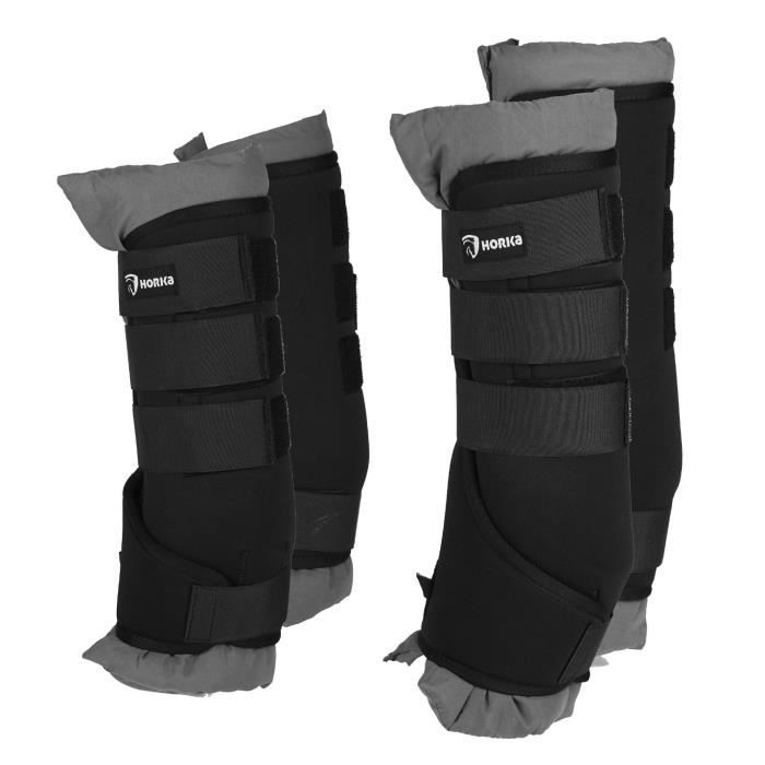 Comparer les prix de Stable boots pour cheval Horka Traveling - noir - M