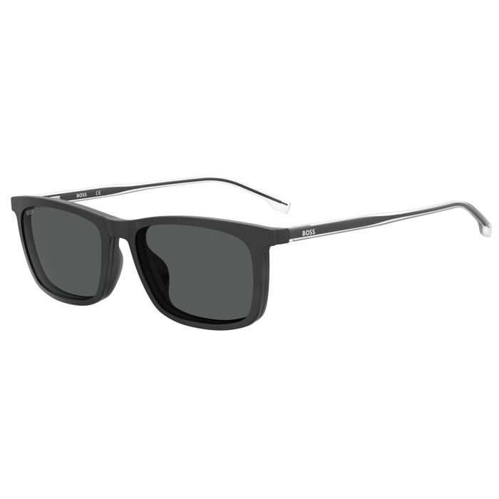 Hugo Boss lunettes de soleil Boss 1150/CS clip-on men rectangular black