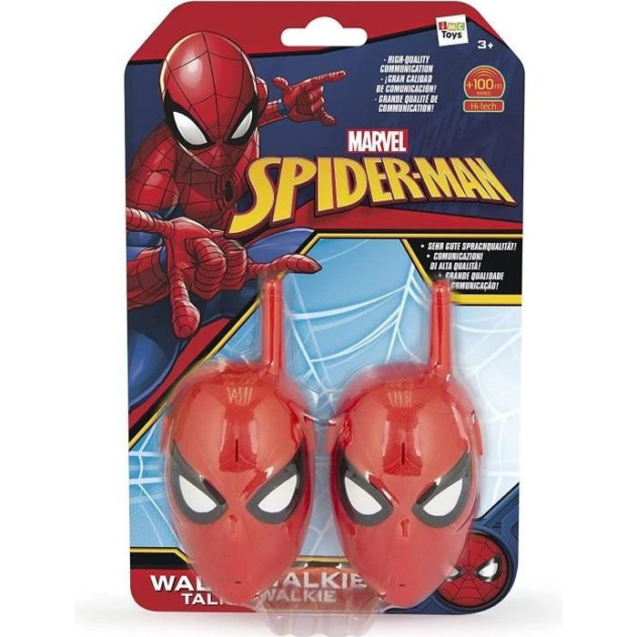 Spiderman Talkie Walkie Visage Acheter chez JUMBO