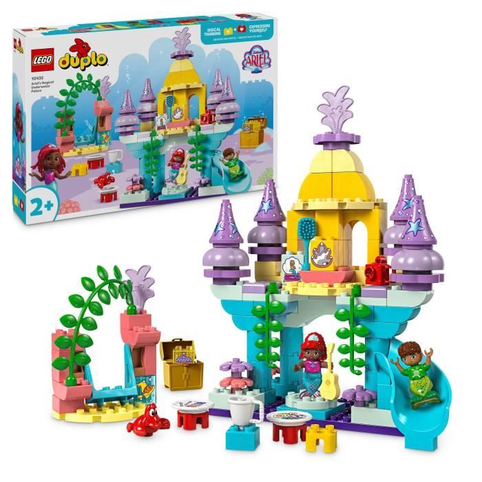 Lego Duplo Disney Tm Le Palais Sous marin Magique D?ariel 10435 Lego La Boite - vue 5