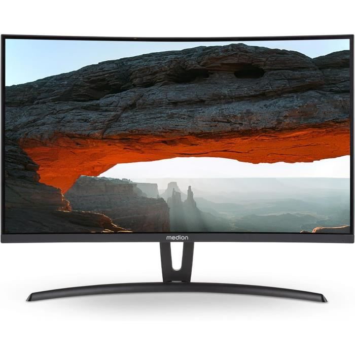 MEDION Moniteur incurv&eacute; 27 pouces -  - P52720 - Full HD - 30.000.000:1 - HDMI int&eacute;gr&eacute;