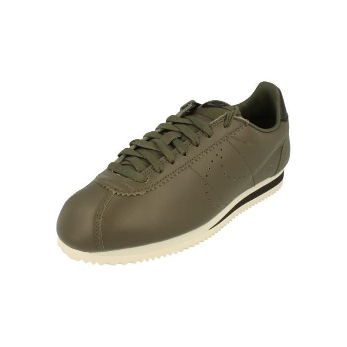 nike cortez leather homme marron