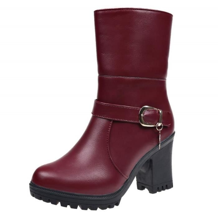 boots cuir pas cher