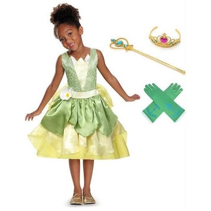 Disney En ligne - Nouveau Disney Robe Tiana pour femmes, La Princesse et la  Grenouille 