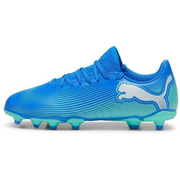 Puma Puma Future 7 Play Fg/Ag Jr Chaussures de football pour Garcon Bleu 107949-01