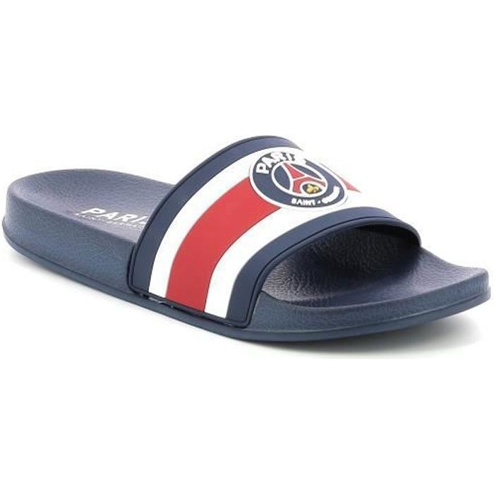 Claquettes Officielles Paris Saint-Germain PSG - Collection 32 - PVC/gomme