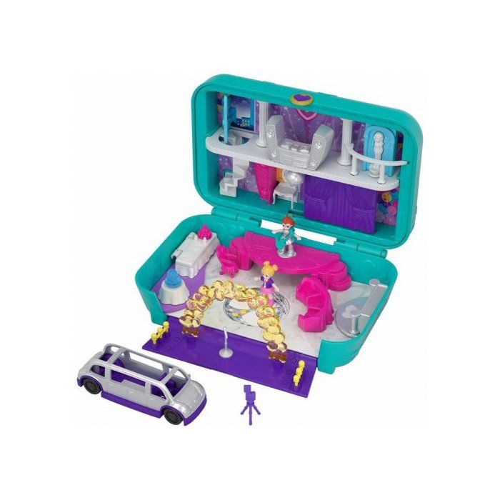 Coffret Polly Pocket Danse Avec Limousine / Fete Et 2 figurines - Jouet Fille