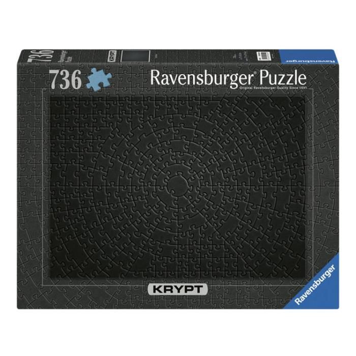 Ravensburger jigsaw puzzle krypt black, 736st. - Cdiscount Jeux - Jouets