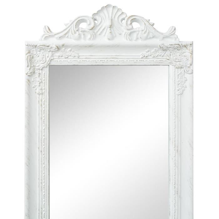 Miroir sur pied - SALUTUYA - BD17365 - 160 x 40 cm - Bois et verre - Style baroque