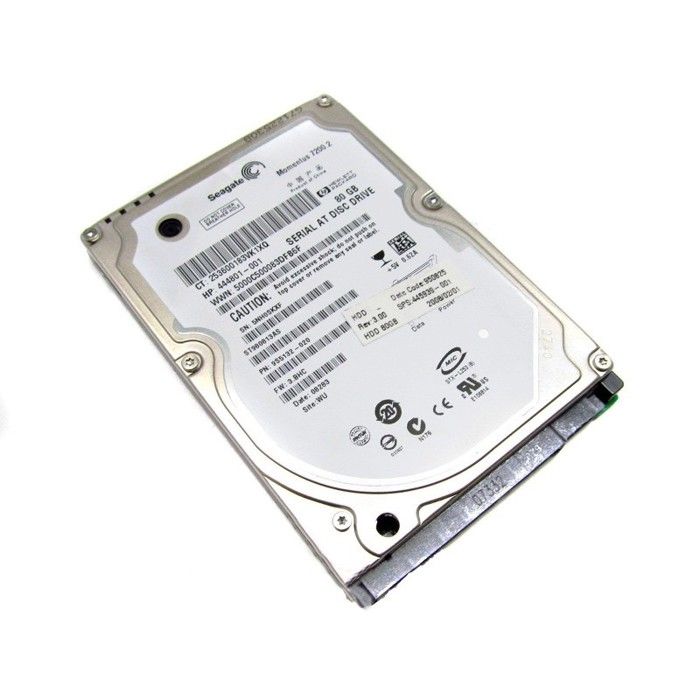 Disque Dur 80Go SATA 2.5 Seagate ST980813AS 7200RPM 16Mo Momentus Pc Portable