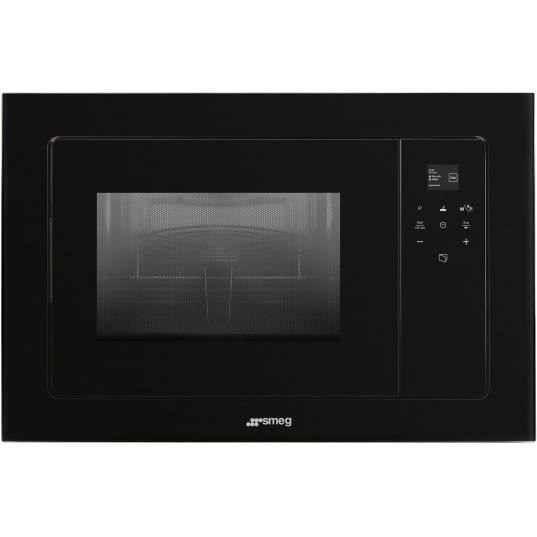 Micro-ondes Grill Encastrable - SMEG - FMI120B3 - 20 Litres - 800 Watts - 1000 Watts