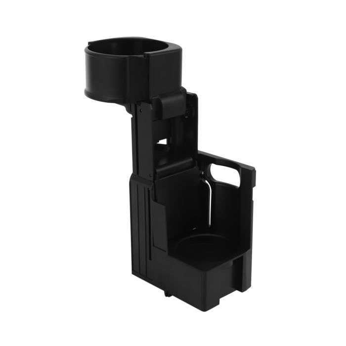 Porte-Gobelet Pour BMW Série 3 E46 1997-2006 - Console Centrale Avec Rangement Et Porte-Monnaie - Noir ABS+PC