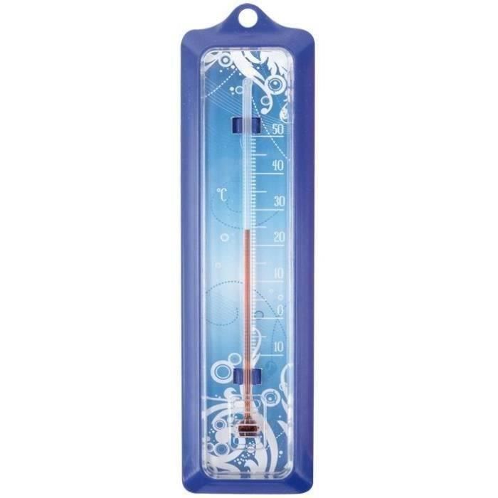 STIL - Thermometre plastique décor Aléatoires 16 cm