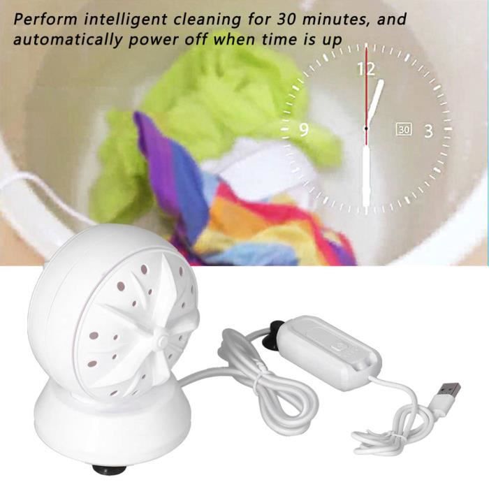 Mini Machine à Laver Machine à Laver Portable Nettoyage Mini Machine à