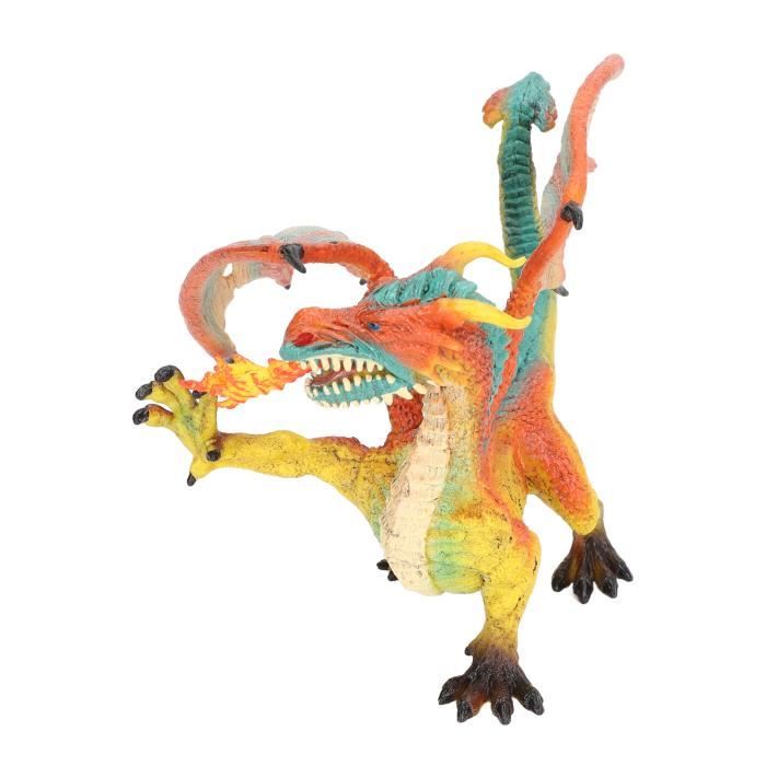 Figurine dragon bleuté crystal. Superbe miniature du monde fantastique