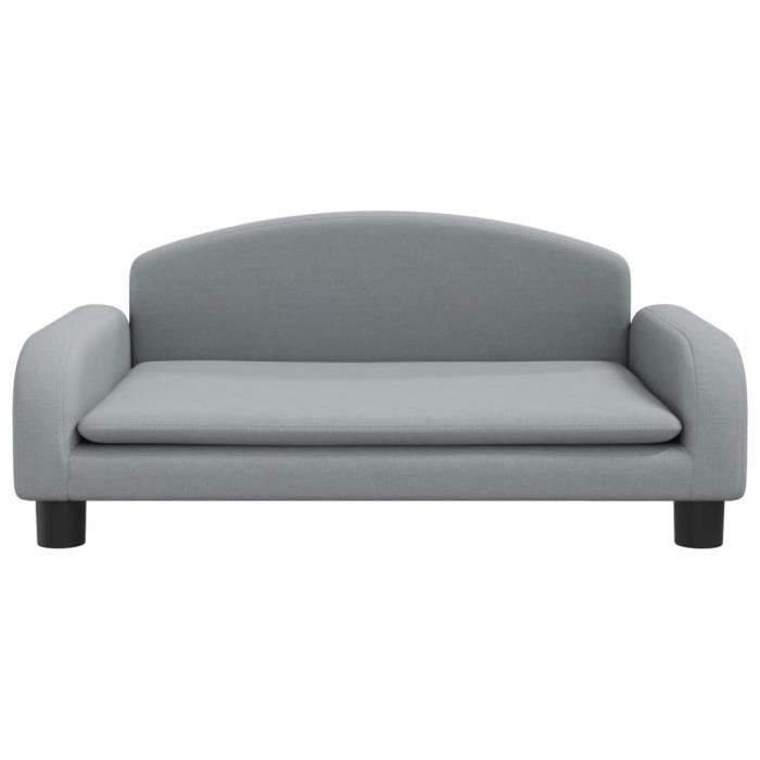Canapé pour enfants - ZERODIS - LF044 - Gris clair - 70x45x30 cm - 1 place