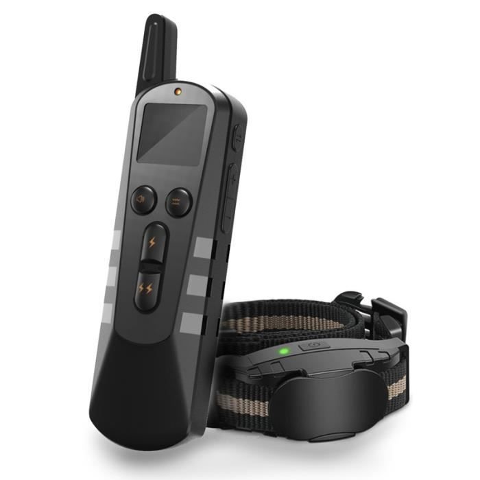 Meilleurs prix pour Prechkle Collier de Dressage pour Chiens Rechargeable,4 Modes de Dressage 2 Modes Choc Statique, Son et Vibration, Résistant à