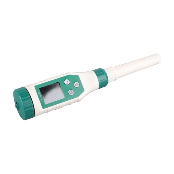 Testeur PH-mètre Bluetooth 7-en-1 Intelligent - PH/TDS/EC/ORP/S.G/Salinité/Temp - Haute Précision 0.01 - Pour Eau Aquarium Hydroponie