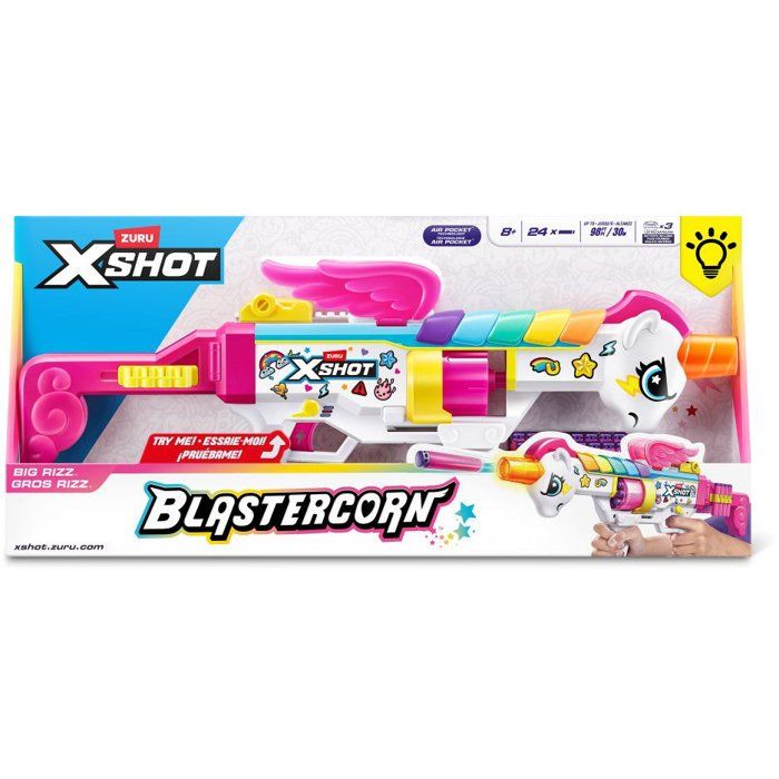 Toi-Toys Pistolet de camouflage Foam Stike X avec fléchettes 8 pièces
